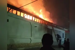 A terrible fire in Andijan claimed the lives of three children