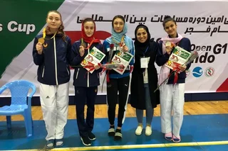 Uzbek taekwondo fighters win five medals in Iran