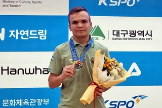 Uzbek athlete wins silver medal of Asian championship in air pistol shooting