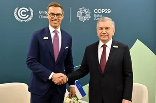 O‘zbekiston Prezidenti Finlyandiya Prezidenti bilan uchrashuv o‘tkazdi