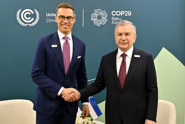 O‘zbekiston Prezidenti Finlyandiya Prezidenti bilan uchrashuv o‘tkazdi