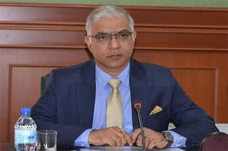 Ilkhom Nematov meets with the Ambassador of India