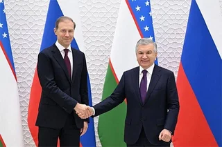 Oʻzbekiston Prezidenti Rossiya delegatsiyasini qabul qildi