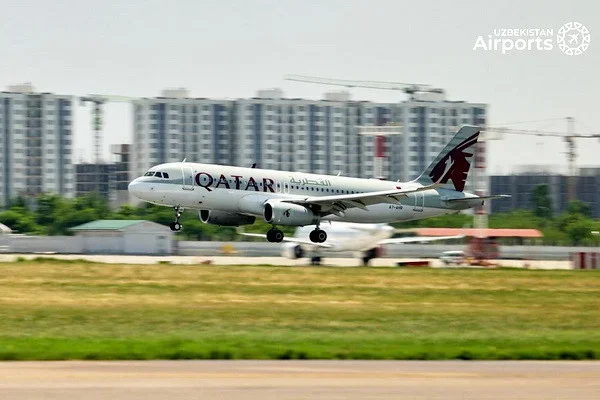 Qatar Airways начала летать из Дохи в Ташкент