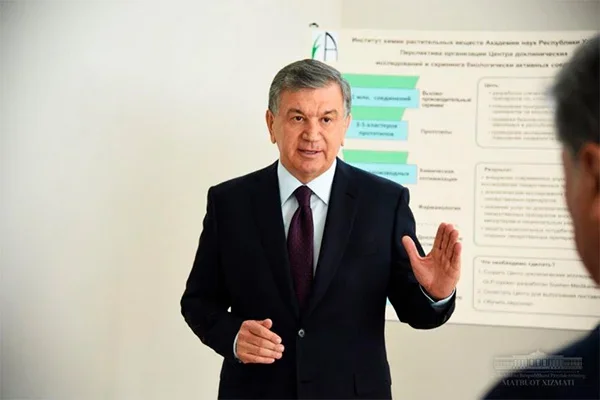 Uzbek President instructs to develop Institute of Chemistry of Plant Substances