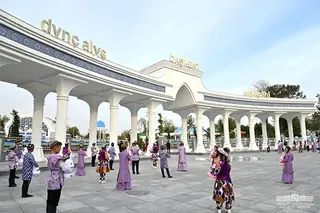 Tashkent Park opened in Ashgabat