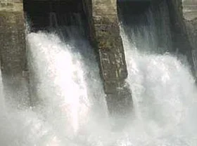 Water reservoir constructed in Samarkand region