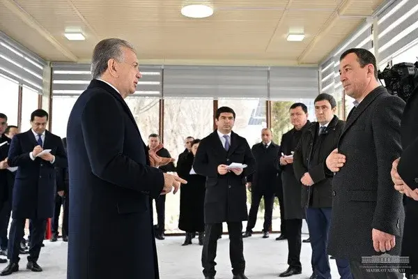 President arrives in Jizzakh region