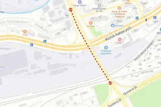 Intersection of the streets of the Tashkent Ring Road and Babur is being repaired in Tashkent