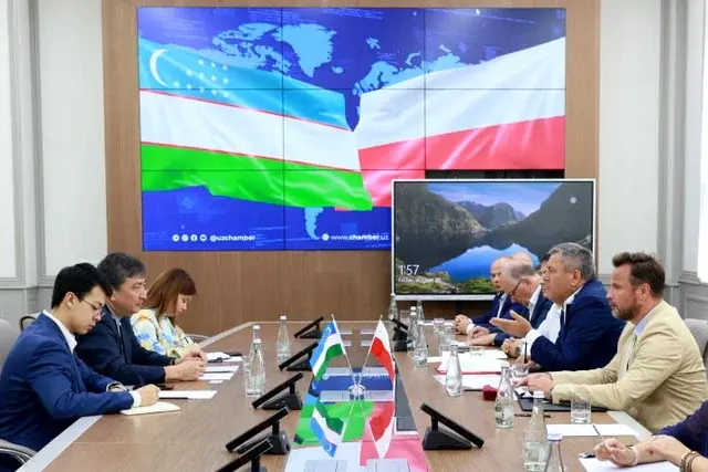 Ўзбекистон ва Польша ишбилармонлари ўртасида учрашув бўлиб ўтди