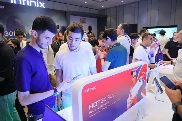 Infinix начал продажи смартфонов серии HOT 30 в Узбекистане