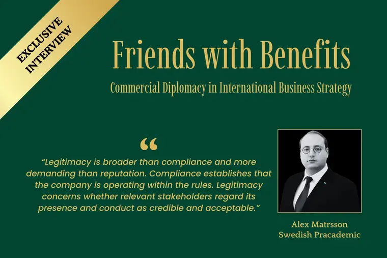 Friends with Benefits: Commercial Diplomacy in International Business Strategy