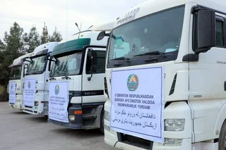 Oʻzbekiston Afgʻonistonga 290 tonnadan ortiq gumanitar yordam xayriya qildi