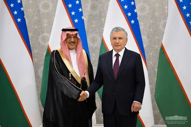 President of Uzbekistan meets with Chairman of ACWA Power