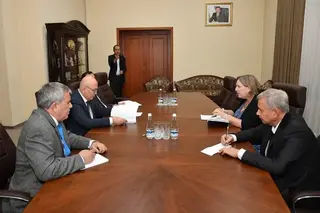 Uzbek MFA hosts a meeting with the Ambassador of Israel