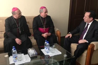 Apostolic Nuncio of Holy See visits Uzbek religious committee