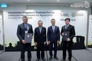 Uzbekistan Airports and Changi Airports International signed a Strategic Partnership Agreement