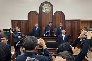 The court starts announcing the verdict against 22 defendants in the case of the riots in Nukus