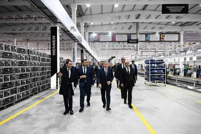 Ohangaronda zamonaviy elektrotexnika mahsulotlari ishlab chiqarilmoqda