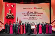 Entrepreneur Nguyen Thi Nga conferred Labor Hero, BRG Group and SeABank awarded First-class Labor Medals