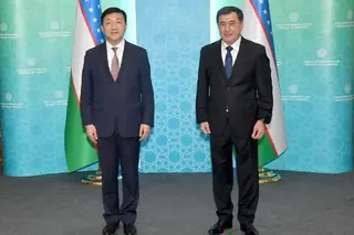 Vladimir Norov receives Vice Mayor of the Chinese city of Qingdao
