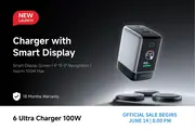 CUKTECH 6 Ultra 100W Smart Display Charger Launches in the Philippines on June 14