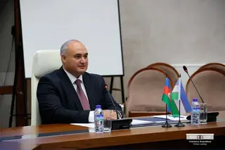 A meeting takes place with the delegation of the State Social Protection Fund of the Republic of Azerbaijan