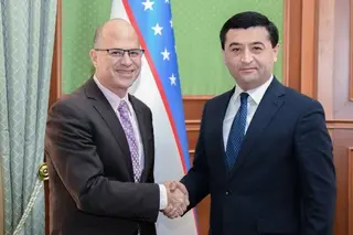 Uzbek FM receives the US Ambassador