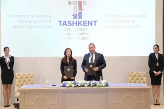 An agreement was signed with a South Korean company on generating electricity from exhaust gases
