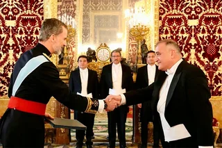 Посол Узбекистана вручил верительные грамоты Королю Испании