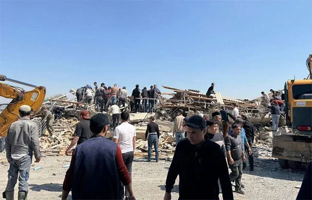 Criminal case opened in Andijan after gas explosion in mosque