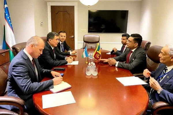 Vladimir Norov meets with the Minister of Foreign Affairs of Sri Lanka