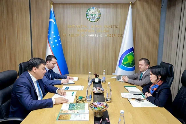 Uzbekistan and GGGI strengthen cooperation in Green Growth