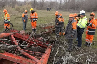 В Зангиоте демонтированы устаревшие антенно-мачтовые сооружения