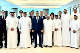 Laziz Kudratov Holds Meetings with Leaders of Major Qatari Companies