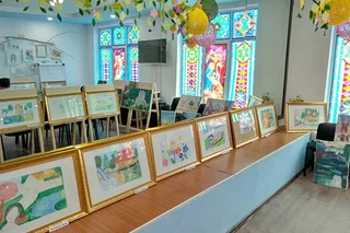 В Бухаре прошла выставка детского рисунка «Дом моей мечты»