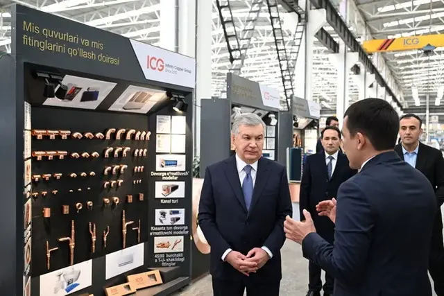 Узбекистан запускает производство медных труб с экспортом в США, ЕС и ОАЭ