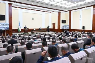 President attends Extraordinary Session of Kashkadarya Regional Council of People’s Deputies