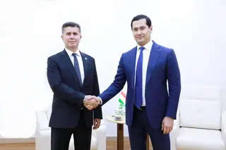 Uzbek DPM receives the Minister of Economic Development and Trade of Tajikistan