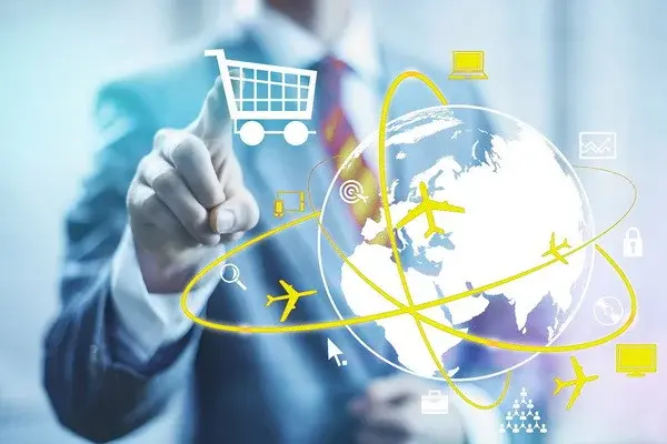 Growth rates of rendered market services by types of activity