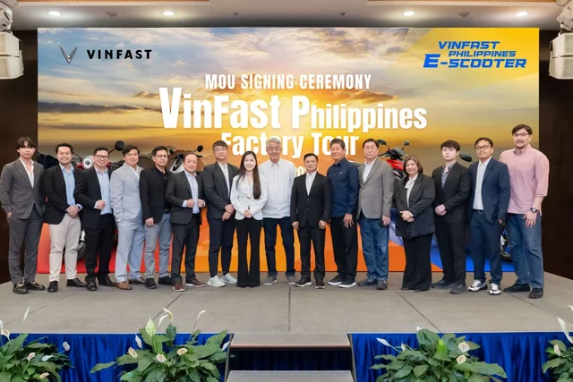 VinFast signs partnerships with 14 e-scooter dealers in the Philippines, accelerating nationwide network expansion