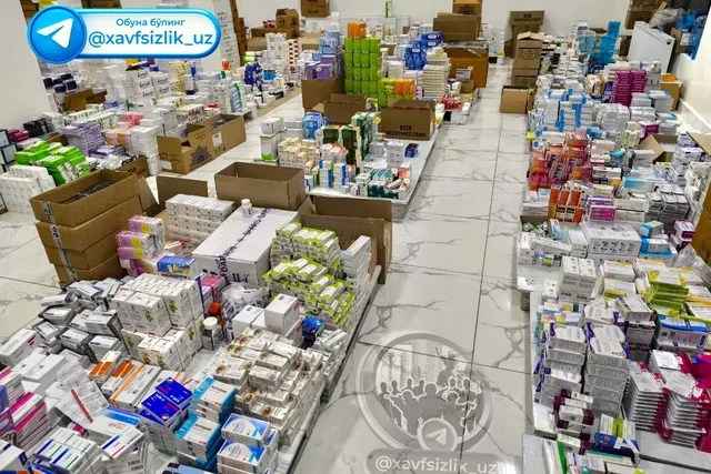 Illegal Circulation of Medicines Worth Over 15 Billion Soums Halted In Namangan Region
