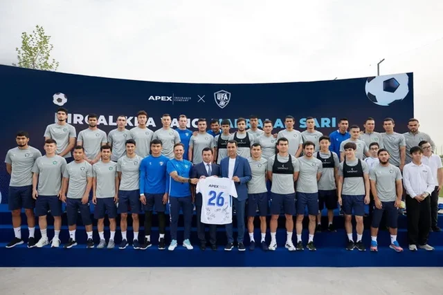 APEX INSURANCE O‘zbekiston futbol assotsiatsiyasining Bosh sug‘urta hamkoriga aylandi