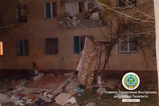 В Ташкенте произошло обрушение балконов 4-х квартир