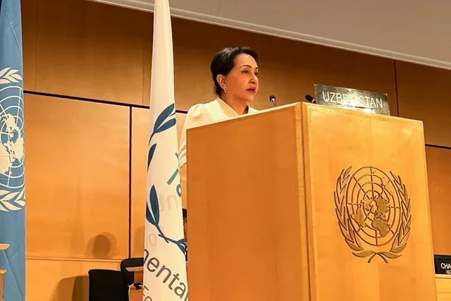 Tanzila Narbayeva Presents Uzbekistan’s Initiatives at the World Conference of Speakers of Parliament in Geneva