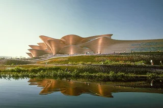 Zaha Hadid разработала дизайн Международного научно-исследовательского центра имени Алишера Навои (фото + видео)