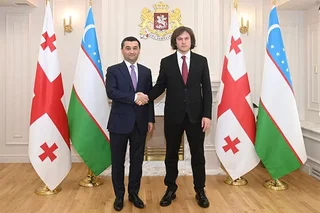 Baxtiyor Saidov Gruziya Bosh vaziri Irakliy Kobaxidze bilan uchrashdi
