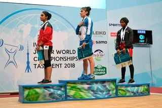 Kumushhon Fayzullaeva wins World Weightlifting Championship among youth