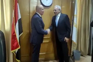 Furkat Sidikov holds a presentation of the economic, investment and tourism potential of our country at the Association of Industrialists of Egypt