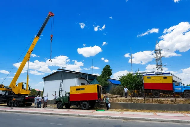 В Юнусабаде устанавливают новый газораспределительный пункт
